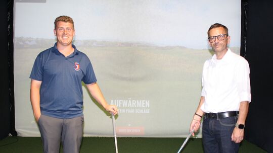 Resort-General Manager Thomas Barden (re.) und Golfclubmanager Jannik Oster legen zum Wohl der Gäste Wert auf Kooperation und er