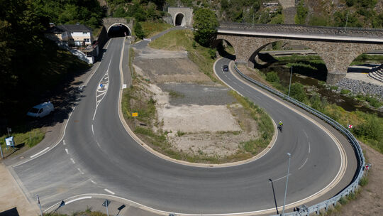 Die Tunnelstraße am Ortseingang von Altenahr. Auch hier wird der LBM bald Arbeiten vornehmen müssen.
