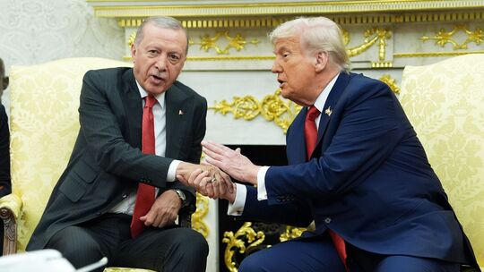 US-Präsident Trump und der türkische Präsident Erdogan
