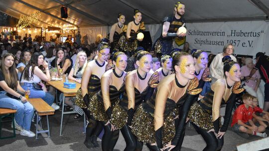 Steps on Fire aus Hoppstätten-Weiersbach war eine der Tanzgruppen, die beim großen Showtanzabend auf der Wälekirb ihr Können unt