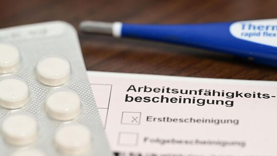 Die durchschnittliche Zahl der Krankentage ist in den vergangenen Jahren auf etwa 14,8 Arbeitstage pro Person gestiegen. Laut St