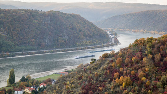 Auf Höhe eines Schwimmanlegers bei Kamp-Bornhofen wurden zwei tote Senioren im Rhein entdeckt.