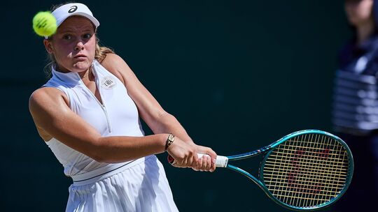 Das Wimbledon-Märchen von Emily Eigelsbach geht weiter. Die Bad Kreuznacherin steht im Viertelfinale der Juniorinnen-Konkurrenz.