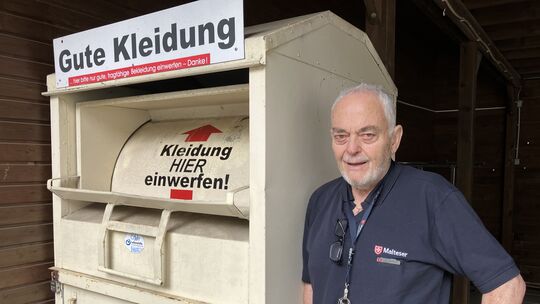 Peter Vanderfuhr ist seit vielen Jahren bei den Maltesern in Wissen aktiv. Ausdrücklich, so unterstreicht er, sei der öffentlich