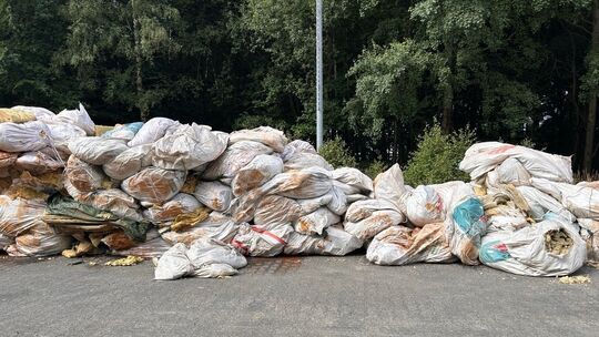 Illegale Müllablagerung