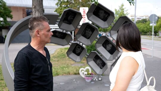 Zehnter Jahrestag OEZ-Anschlag in München Zehnter Jahrestag OEZ-Anschlag in München