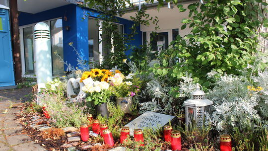 Das Lebenshilfehaus in Sinzig kurz nach dem vierten Jahrestag der Flutkatastrophe. Dort sind zwölf hilflose behinderte Menschen
