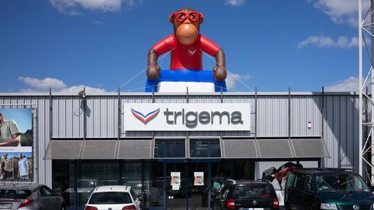 Die Trigema-Filiale im Gewerbepark eröffnete Anfang Juli 2026.
