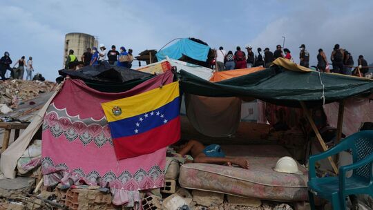 Nach den Erdbeben in Venezuela Nach den Erdbeben in Venezuela