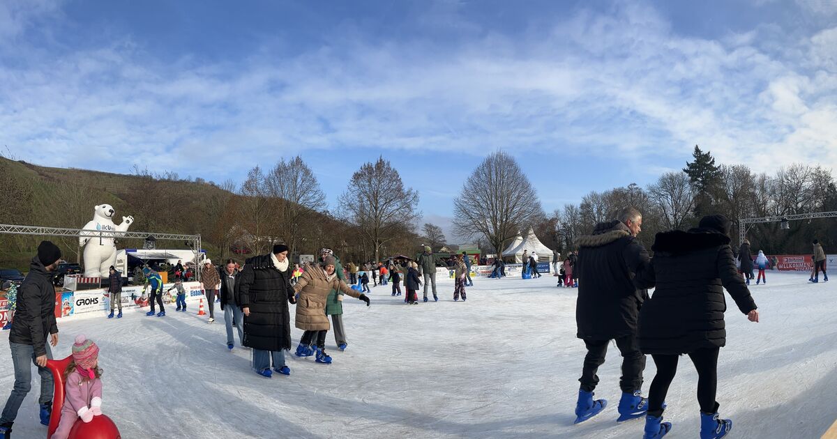 Schlittschuhe schnüren: Die Eisbahn lockt im Winter wieder nach Wallhausen