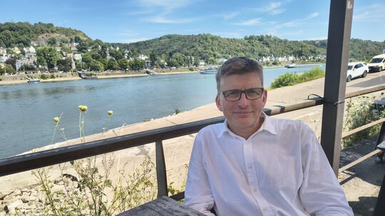 Der evangelische Pfarrer Stefan Bergner kam als Fahrer für die Fluthelfer ins Ahrtal und blieb dann für knapp zwei Jahre als See