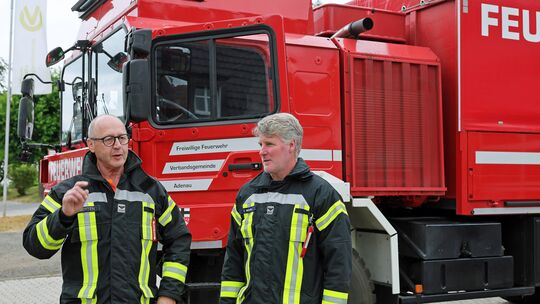 Wie gehen Retter damit um, wenn jemand aus ihren Reihen bei einem Einsatz stirbt? Dieter Merten, Wehrleiter Freiwillige Feuerweh