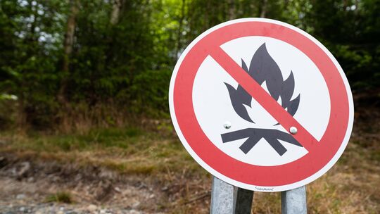 Für den Rhein-Hunsrück-Kreis gilt derzeit die Waldbrand-Warnstufe 3 von 5, der sogenannte Graslandfeuerindex steht auf Stufe 4.