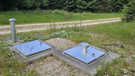 Auch diese Entnahmestellen für Grundwasser in unmittelbarer Nähe des Börfinkgrabens dürfen nun erstmal weiter betrieben werden.