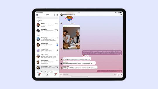 Gruppenchat in Signal Gruppenchat in Signal