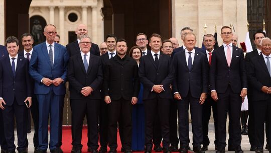Treffen der sogenannten Koalition der Willigen