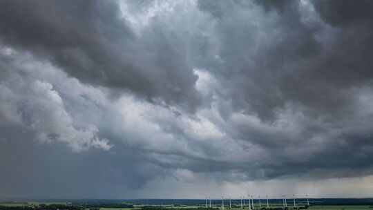 Gewitter über Norddeutschland Gewitter über Norddeutschland