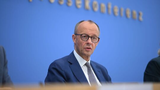 Sommer-Pressekonferenz von Bundeskanzler Friedrich Merz Sommer-Pressekonferenz von Bundeskanzler Friedrich Merz