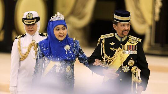 Der Sultan von Brunei Hassanal Bolkiah