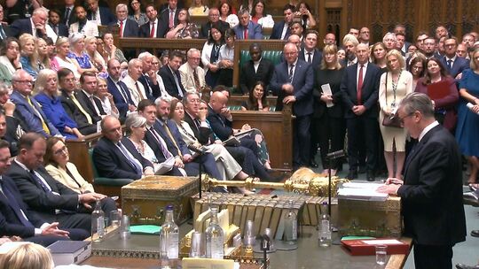 Letzte Fragestunde mit britischem Premierminister Starmer Letzte Fragestunde mit britischem Premierminister Starmer