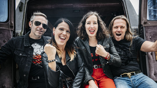 Die Dirty Denims aus Holland sind der Top Act des Jubiläums-Rock-im-Daal-Festivals.