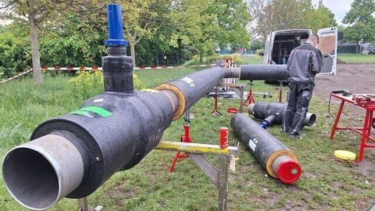 Derzeit sind einige Baustellen in der Mayener Kernstadt mit der Fernwärme beschäftigt.