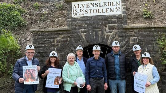Die Freude ist bei den Verantwortlichen und Beteiligten groß: Der Alvenslebenstollen in Burglahr wird ab Sonntag, 19. Juli, wied