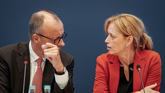 Friedrich Merz und Karin Prien Friedrich Merz und Karin Prien