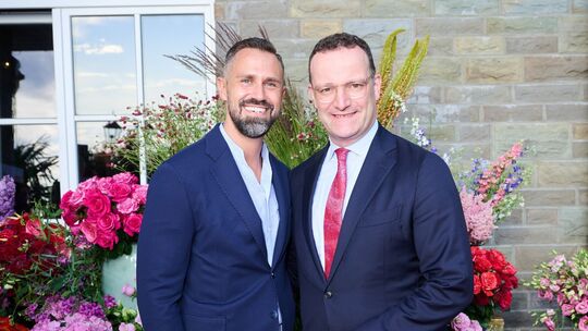 Daniel Funke und Jens Spahn Daniel Funke und Jens Spahn