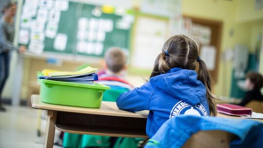 Schüler in einer Grundschule Schüler in einer Grundschule