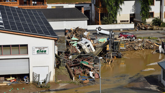 Viele Handwerksbetriebe im Ahrtal waren auch von der Flut betroffen.