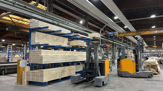 Im DFH-Werk in Simmern dreht sich alles um Holz.