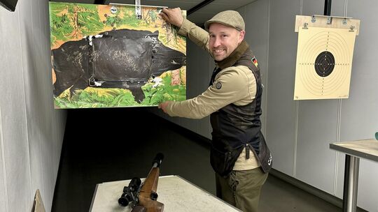 Talent, Technik und Disziplin - dieser Dreiklang ist laut Philipp Zerfaß unabdingbar, um Erfolg im jagdlichen Schießen zu haben.