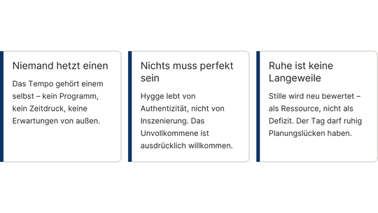 Hygge ist mehr als Kerzen und Kissen