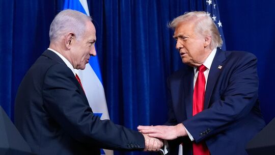 Benjamin Netanjahu und Donald Trump Benjamin Netanjahu und Donald Trump