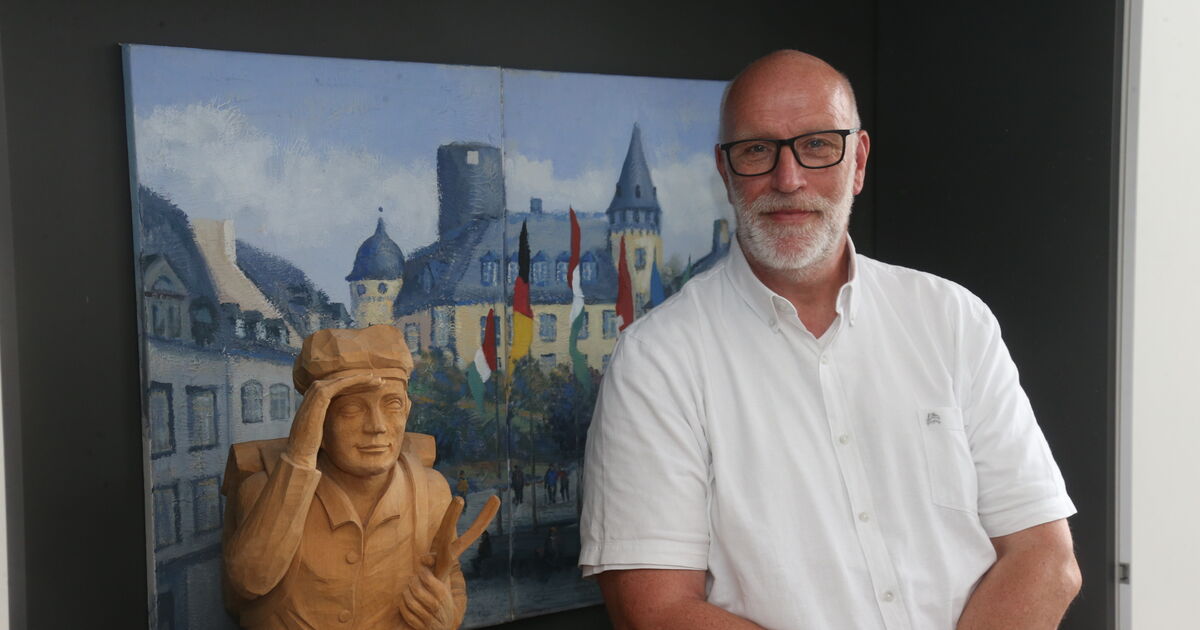 At the Mayener Jung: Mario Adorf lent a hand himself