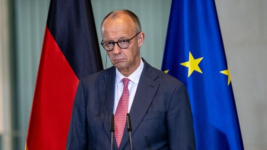 Pressekonferenz mit Bundeskanzler Merz Pressekonferenz mit Bundeskanzler Merz