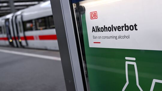 Alkoholverbot an Bahnhöfen - München