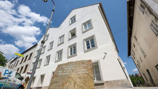 Polizeizentrum im Hitler-Geburtshaus - Vorbesichtigung