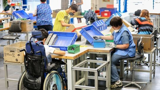 Menschen mit Behinderungen auf dem Arbeitsmarkt Menschen mit Behinderungen auf dem Arbeitsmarkt