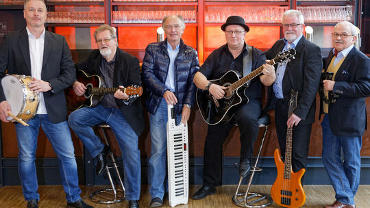 Die Rhythmics in der aktuellen Besetzung (von links): Michael Heer, Wolfgang Weitershagen, Ferdinand Schneider, Rüdiger Hanke, L