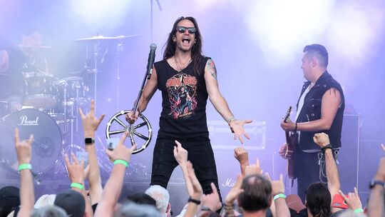 Voodoo Vegas war einer der Headliner bei Rock the Forest am Freitag.