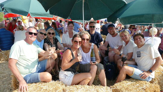 Gute Stimmung versprach das Burgunderfest.