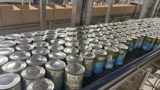 Hochwald Foods exportiert seine Kondensmilch in Dosen in mehr als 100 Länder.