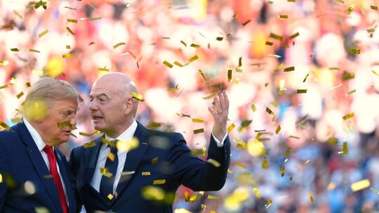 Donald Trump und Gianni Infantino