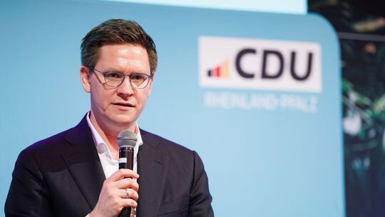 Der rheinland-pfälzische CDU-Generalsekretär Johannes Steiniger. Der rheinland-pfälzische CDU-Generalsekretär Johannes Steiniger.