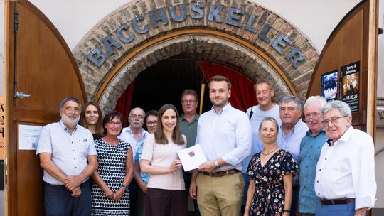 Der Bacchuskeller in Brey wird umgebaut. Das ist dank einer Förderung von mehr als 100.000 Euro durch das Dorferneuerungsprogram Der Bacchuskeller in Brey wird umgebaut. Das ist dank einer Förderung von mehr als 100.000 Euro durch das Dorferneuerungsprogram