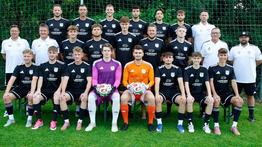 Saison zwei in der Landesliga geht der SV Winterbach mit folgendem Team an (hinten von links): Jonas Kunz, Leon Leister, Elias P