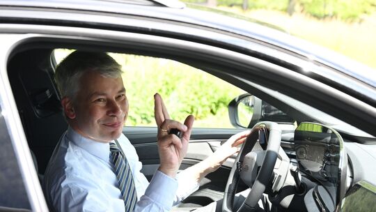 Künftiger Verkehrsminister Bilger in Baden-Württemberg