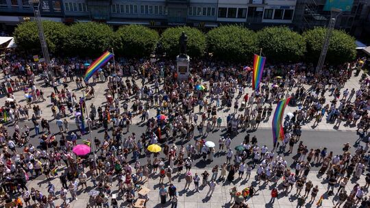 Christopher Street Day in Mainz Christopher Street Day in Mainz